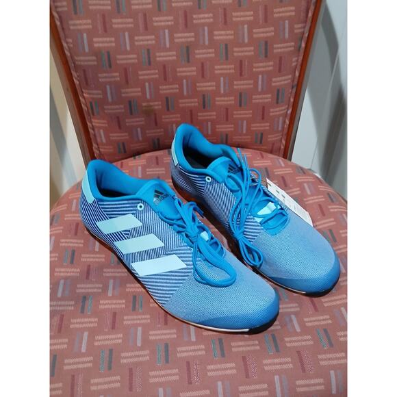 New Men’s 8.5 Adidas The Road Shoes Blue Rush Cycling Road Shoes GY6829 - Picture 4 of 10